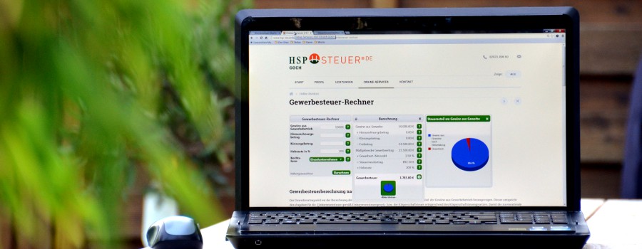 Gewerbesteuerrechner bei www.hsp-steuerberater-goch.de