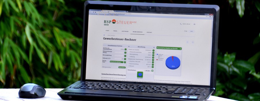 Gewerbesteuerrechner bei www.hsp-steuerberater-goch.de